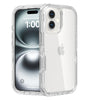 for iPhone 12 Case/iPhone 12 Pro Case, Heavy Duty Shockproof Protection Phone Cases, Anti-Drop, Dual Layer Transparent Protective Cover Compatible with iPhone 12/12 Pro, 6.1'', Clear