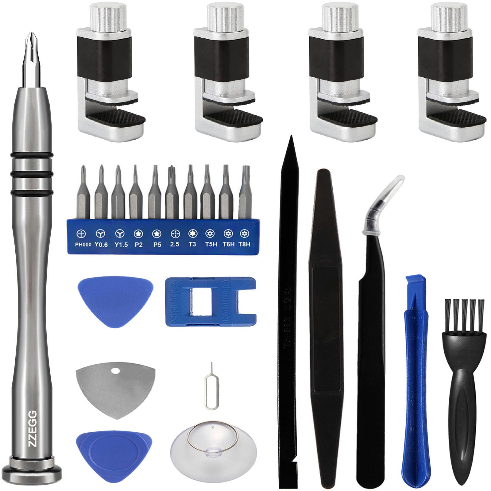 Screwdriver Repair Set Tool Cleaning Kit for Apple iPhone 5 6 6S 7 8 X XS XR SE 11 12 13 14 15 Plus Pro Max mini ipod,ipad,Mobile cell phones,Switch,watch,Glasses,Camera,Tablet,etc