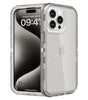 for iPhone 12 Case/iPhone 12 Pro Case, Heavy Duty Shockproof Protection Phone Cases, Anti-Drop, Dual Layer Transparent Protective Cover Compatible with iPhone 12/12 Pro, 6.1'', Clear