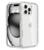 for iPhone 12 Case/iPhone 12 Pro Case, Heavy Duty Shockproof Protection Phone Cases, Anti-Drop, Dual Layer Transparent Protective Cover Compatible with iPhone 12/12 Pro, 6.1'', Clear