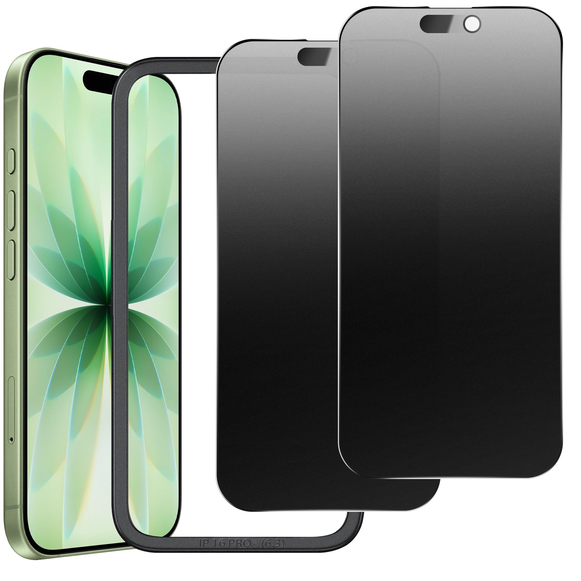 Matte Privacy Screen Protector for iPhone 12ProMax Screen Protector Anti-Glare, Anti-Spy Tempered Glass Film, Smooth and Responsive Touch Anti-Scratch Glass