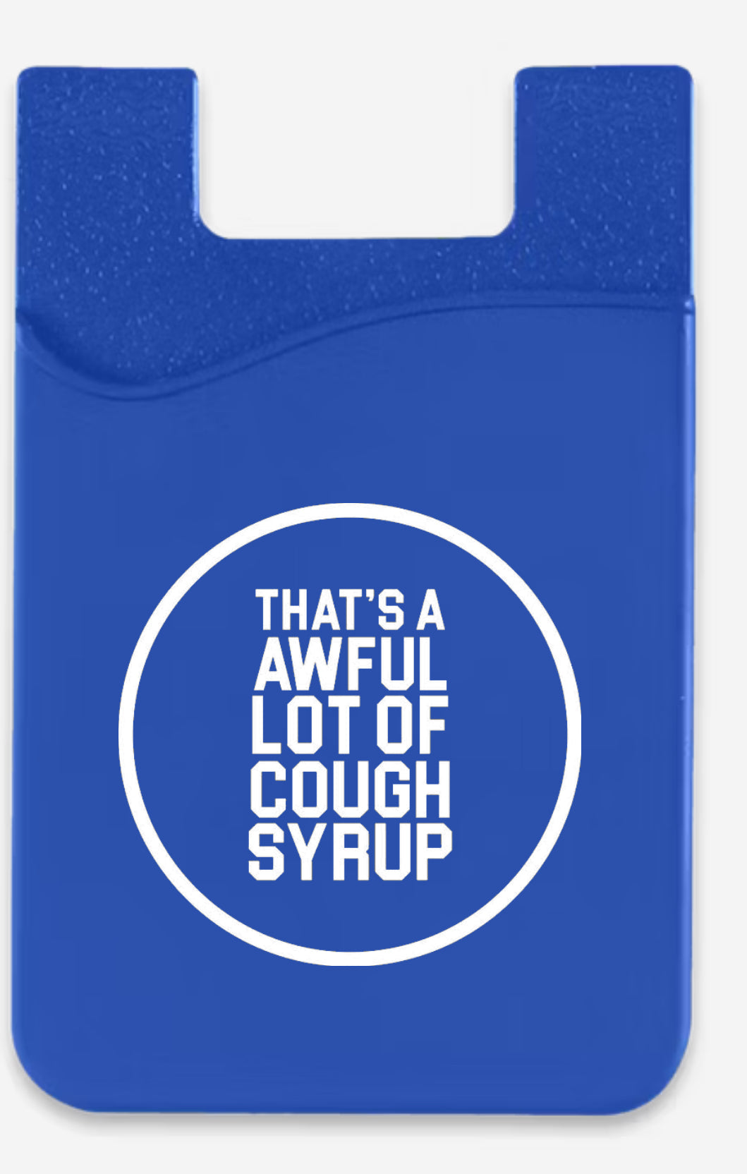THATS AN AWFUL LOT OF COUGH SYRUP x Applerok MagSafe Wallet – Limited Edition Snap-On Card Holder