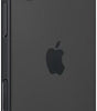 Apple iPhone 16 in black showing rear dual camera lenses, side buttons, and Apple logo in excellent unlocked condition