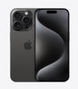 Apple iPhone 15 Pro 256GB unlocked in dark color showing front display and triple rear cameras in good condition