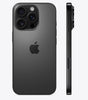 Apple iPhone 16 Pro in black showing rear triple cameras and side buttons, 256GB storage, fully unlocked good condition