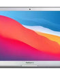 Apple MacBook Air 13 inch laptop front view with Retina display, Intel Core processor, 8GB RAM, 256GB SSD, macOS Monterey