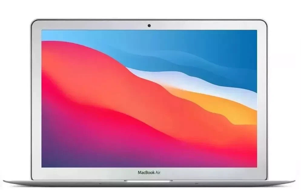 Apple MacBook Air 13 inch laptop front view with Retina display, Intel Core processor, 8GB RAM, 256GB SSD, macOS Monterey
