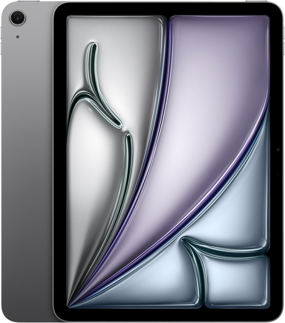 Apple iPad Air 11 inch A3267 in gray showing front display and rear camera, unlocked model with Wi-Fi + 5G connectivity