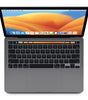 Apple MacBook Pro 13-inch Space Gray with Touch Bar, Intel i7 3.5GHz, 16GB RAM, 256GB SSD open top view