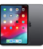 Apple iPad Pro 3 12.9 inch Space Gray showing front screen and rear back with Apple logo, model A2014 WiFi Cellular