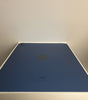 Blue Apple iPad 10th Gen 10.9-inch showing back with single camera and Apple logo, excellent condition packaging