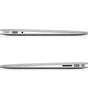 Side views of silver Apple MacBook Air 13 inch laptop showing slim profile and ports, Intel Core, 8GB RAM, 256GB SSD