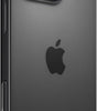 Graphite Apple iPhone 16 Pro Max showing rear triple camera system and side buttons, 256GB storage, unlocked model in very good condition