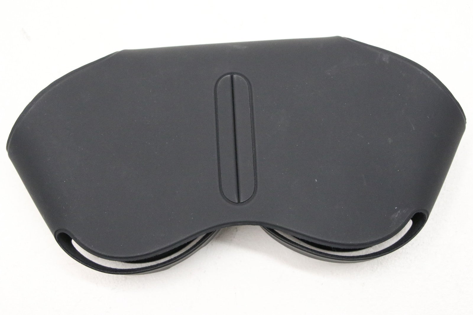 Black Apple AirPods Max smart case in space gray designed for over-ear wireless headphones protection