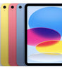 2025 iPad 11-inch 11th Gen displaying front screen and back in blue, pink, yellow, silver, and white colors